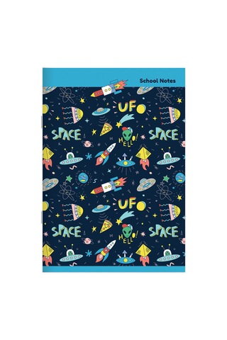 Keskin A4 60 Yp Kar.tel Dikişli Karton Kapak Ufo Defter