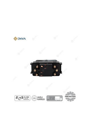 Mercedes W124 Kasa Sol Arka Cam Açma Düğmesi Anahtarı