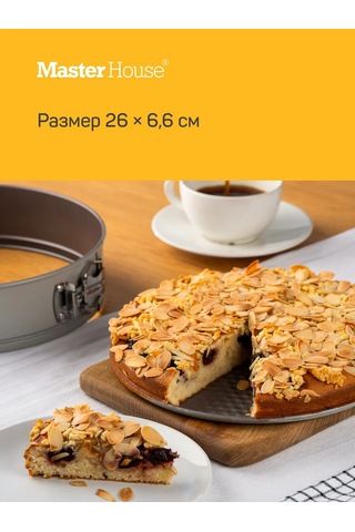 Master House Ayrılabilir Fırın Ve Pişirme Kalıbı 26 Cm Henriette 126050730 Siyah