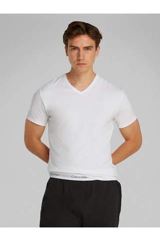 Calvin Klein Calvın Kleın Erkek 3 Lü Atlet Nb4186-100 Beyaz