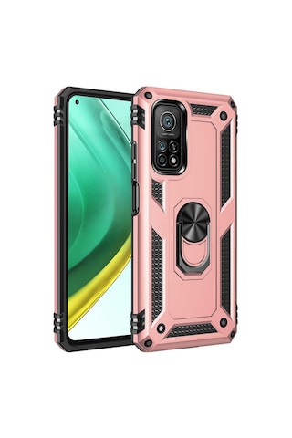 Rba Aksesuar Mi 10t Pro 5g Kılıf Rba Vega Kapak - Rose Gold Altın