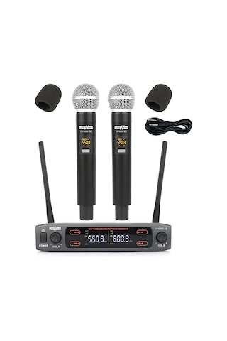 Lastvoice Lv-502ee Uhf Dijital 2x24 Kanal Çiftli El Telsiz Kablos