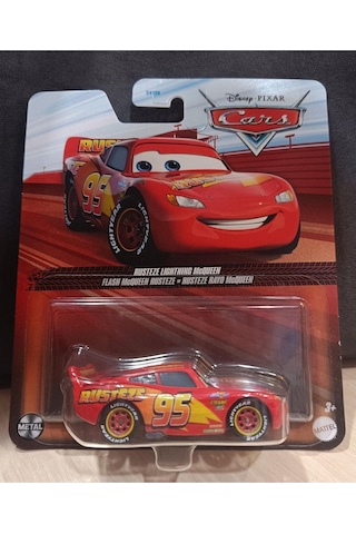 Disney Pixar Cars Arabalar Tekli Karakter Araçlar Rusteze Lightning Mcqueen Kırmızı
