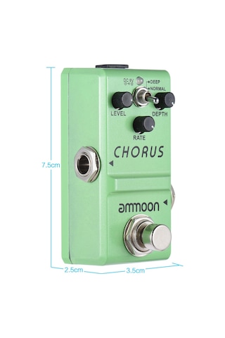 Ammoon Ap-14 Gitar Efektleri Klasik Analog Koro Monoblok