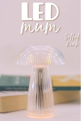 3 Adet Led Mum Kristal Tip Pil Dahil Dumansız Alev Ledli Yapay Dekoratif Mum Işığı Şeffaf Pt429 ŞEFFAF