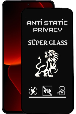 Xiaomi Uyumlu Mi 13t Tam Kaplayan Anti Statik Hayalet Süper Cam Ekran Koruyucu
