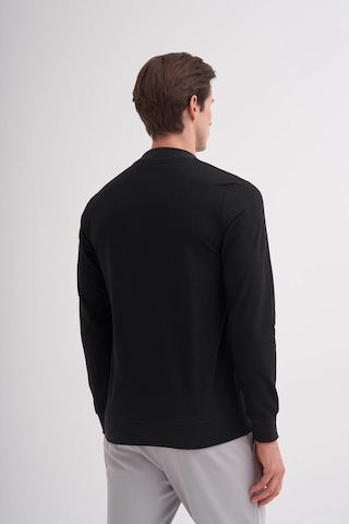 Cazador 5250 Erkek Polar Sweatshirt Siyah
