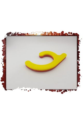 Öğrenci Okul Çanta Sıra Askısı Sarı Kırmızı