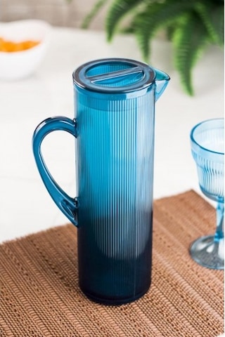 Akrilik Barok 1,5 Lt Aquamarin Sürahi
