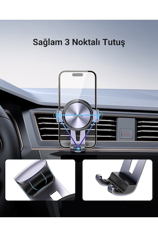Ugreen Araç İçi Telefon Tutucu Air Vent , Uzay Girişi, 50564