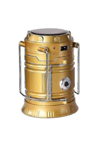 Bloomnest Led Kamp Güneş Lambası, Su Geçirmez Kamp Feneri, Acil Durum Lambası, Yürüyüş & Balıkçılık, 100m Menzil, Ip67, Mavi/siyah/altın Asorti Çok Renkli