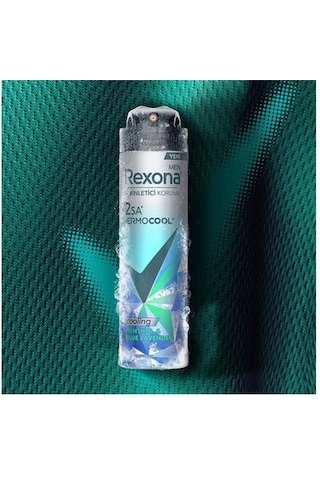 Rexona Men Thermocool Erkek Sprey Deodorant Menthol & Blue Lavender 150 Ml