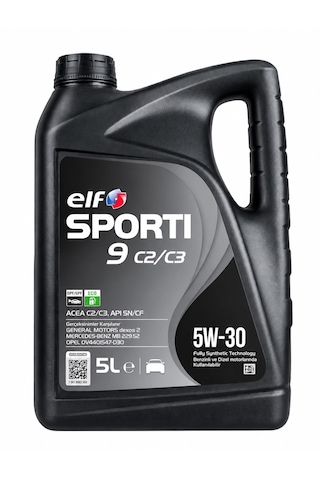 Elf Sportı 9 5W-30 Dexos 2 Motor Yağı
