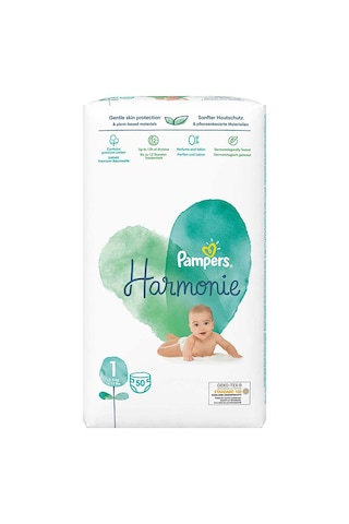 Prima Pampers Harmonie Bebek Bezi 1 Numara İkiz Paket 50'li 50'li