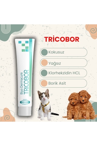 Tricobor Kedi ve Köpek Kremi Deri Kremi 80 G
