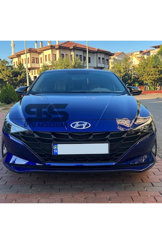 Hyundai Elantra Sinyalli Batman Yarasa Ayna Kapağı Piano Black 2021 Sonrası