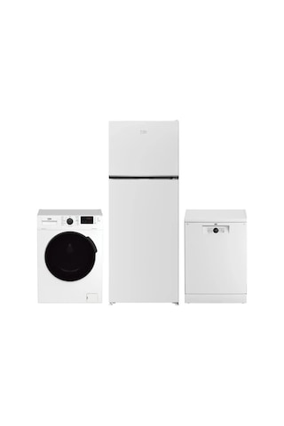 Beko 970474 MB Buzdolabı - BM 4144 Bulaşık Makinesi - CM 10120 Çamaşır Makinesi 3'lü Set