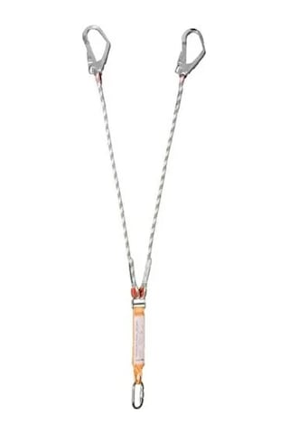 Şok Emicili Çift Bacaklı Lanyard