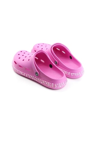 Gezer Eva 13139 Fujya Kız Çocuk Sandalet Terlik Fuşya