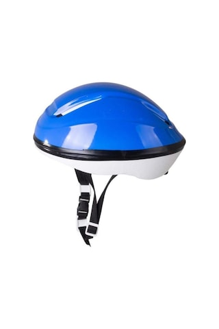 Çocuk Kask Bisiklet Scooter Kaykay Paten Koruyucu Kask Mavi
