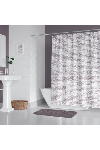 Zethome Jackline Banyo Duş Perdesi 1406 Tek Kanat 1x120x200 Çok Renkli