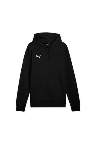 Puma Teamgoal Casual 65861803 Erkek Hoodie Siyah Düz Desenli Rahat Kesim Sezonluk