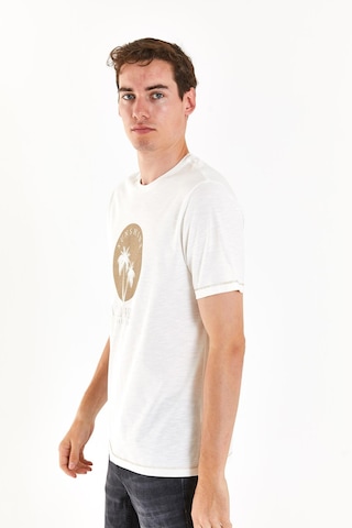 U.s. Polo Assn. Erkek Tişört 50281049-vr019-ekru