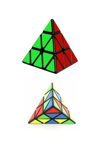 Pyraminx Qy Speed Zeka Küpü Akıl Küpü Rübik Küp
