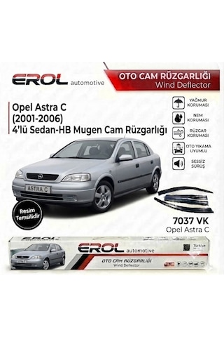 Opel Astra C 2001-2006 4'lü Sedan- Hb Mugen Cam Rüzgarlığı