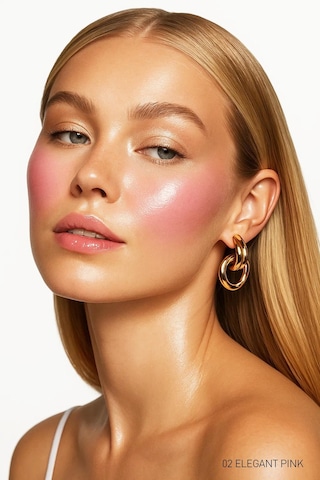 Yoğun Pigmentli E Vitaminli Kadifemsi Mat Bitişli Kremsi 3'lü Likit Allık Seti - Liquid Blusher Set