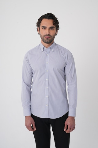 Bisse Uzun Kollu Paşa Yaka Regular Fit Erkek Siyah Cepsiz Gömlek Gmczg252110 C99 Siyah