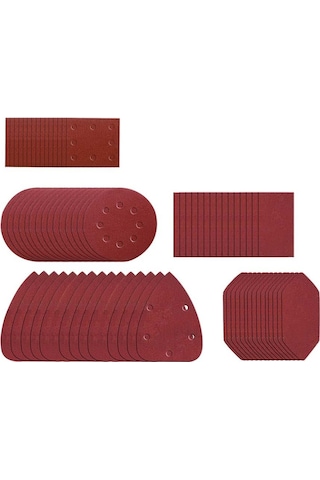 Worx Wa2028 60 80 120 Kum Metal ve Ahşap 75 Adet Cırtlı Zımpara Kağıdı