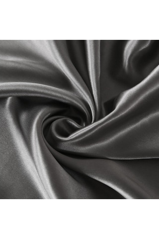 Aılorıa Beauty Sleep Seti, 100% Dut Ipeği Yastık Kılıfı 80x80 Ve Göz Maskesi Gri