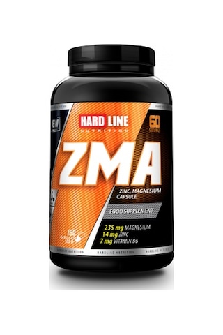 Hardline Zma 180 Kapsül - Magnezyum + Çinko + B6