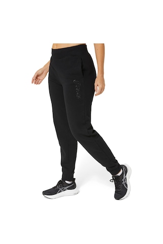 Asics ASICS LOGO SWEATPANT Siyah Women Eşofman Altı 2032C844-002 Siyah