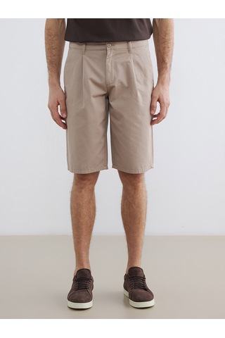 Lcwaıkıkı Classic Bej Rahat Kalıp Gabardin Erkek Şort