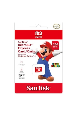 Nıntendo Swıtch 2 Mıcro Sd Card - Marıo 256gb
