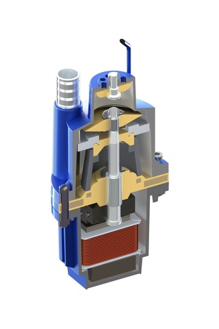 Atlas Adpb-f3 Elektromanyetik Dalgıç Pompa 1" Filatörlü 30 Metre