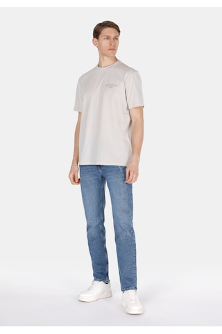 Colin's Colins Comfort Fit Yuvarlak Yaka Düz Erkek Gri Kısa Kol Tişört Cl1074122 Q1.v1 Gra Bej Beyaz