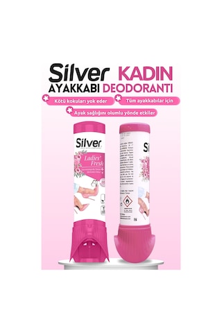 Kadın Ayakkabı Deodorantı Koku Giderici Önleyici 100 Ml Çok Renkli