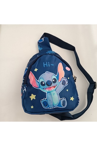 Asesstore Stich Temalı Çanta mavi