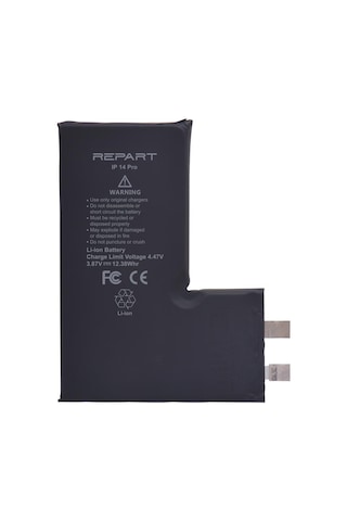 Apple Uyumlu iPhone 14 Pro Batarya Film'siz Puntalanabilir Cell 3200 Mah