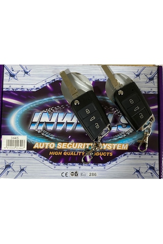 Inwells Yeni Model 12V Sustalı Alarm Kumandalı Set 3445