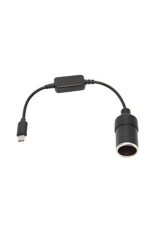 Type C Çakmak Adaptörü, 5v-12v Araba Cihazları İçin Güç Kaynağı