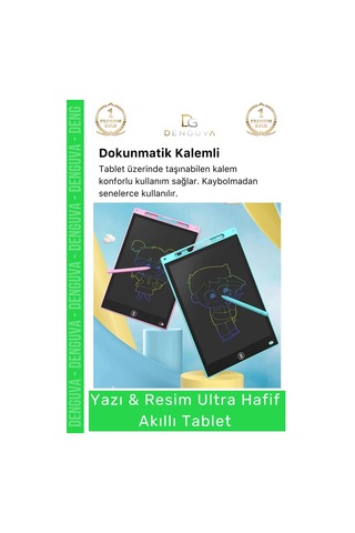 Akıllıtablet Grafik Çizim Lcd Not Yazma Dijital Defter Taşınabilir Kalemli Resim Akıllı Tablet 12 I