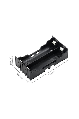 18650 Pil Yuvası - Pcb Montajlı İkili(2)