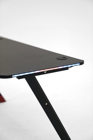 Spark Rgb Aydınlatmalı Oyuncu Masası Siyah