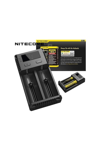 Nitecore New İ2 / İ2 Li-ion Nı-cd Nı-mh 18650 Pil Şarj Aleti