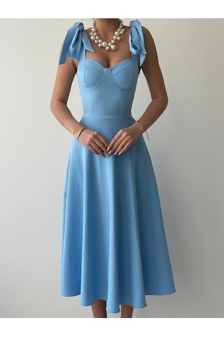 Etiler Collection Tiyenna Midi Elbise S