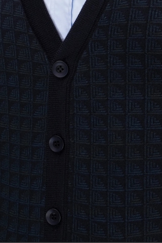 Çizgi Triko Erkek Büyük Beden Desenli Kol Ve Bel Lastikli Çelik Örgü Triko Hırka 4241mb Lacivert Lacivert